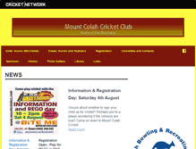 Tablet Screenshot of mountcolahcc.com